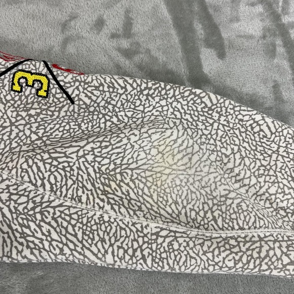 Jordan Jumpman Hoodie Mens Small Black Elephant Print Brooklyn Snap Cardigan - Picture 13 of 15